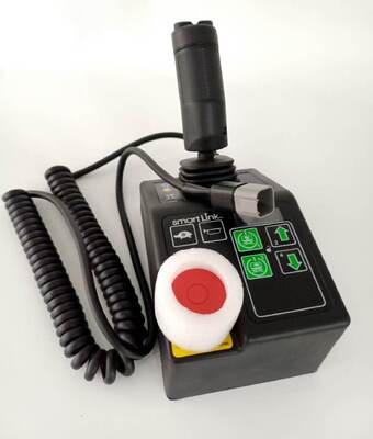 137633GT Genie Platform Control Box Assembly 6 Button 2 Speed Controller Plug-and-Play with Coil Cord